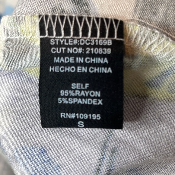 Epiphany Blu Abby 3/4 Sleeve Dress size S NWT - Picture 6 of 6